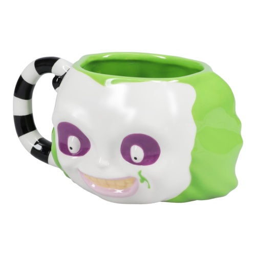 Beetlejuice Face Shaped Mug